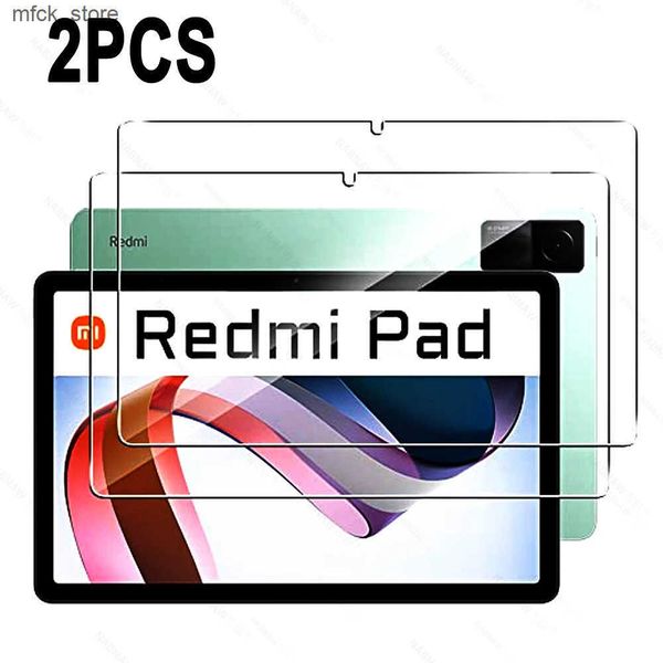 Tablet PC Screen Protectors 2 Pieces HD Scratch Proof Tempered Glass Screen Protector For Redmi Pad 10.61 2022 MI Redmi Pad Tablet Protectio