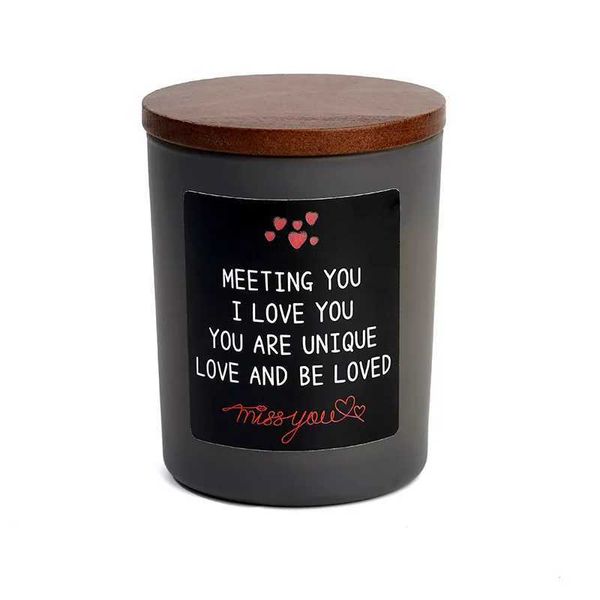 Scented Candle Large capacity black cup candles. Handmade soy wax candle. High sensory scented candles provided as hand drawn gifts. X241004