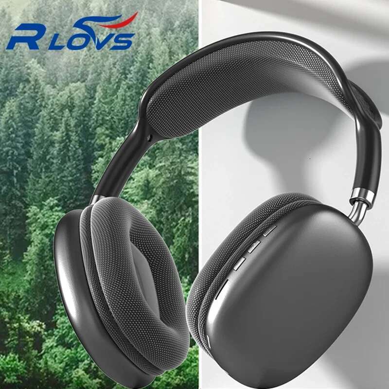 Wireless Bluetooth Headset With Mic Noise Cancelg Headsets Stereo Sound Earbuds Sports Headphones Supports TF