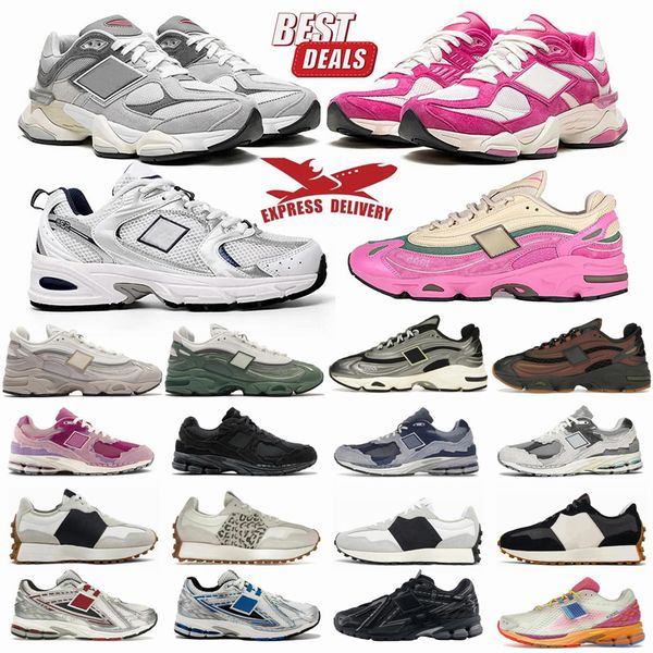 Designer de frete grátis New Balanceshoes Men Women Sneakers Triple White Preto Rosa Verde Cinza Mens Treinadores Esportivos de Exportação 3