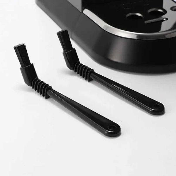 2pcs Coffee Grinder Brush Cleaner Nylon Coffee Cleaning Brush Coffee Group Head Brush Grime Cleaning Tool for Espresso Machine Y240902