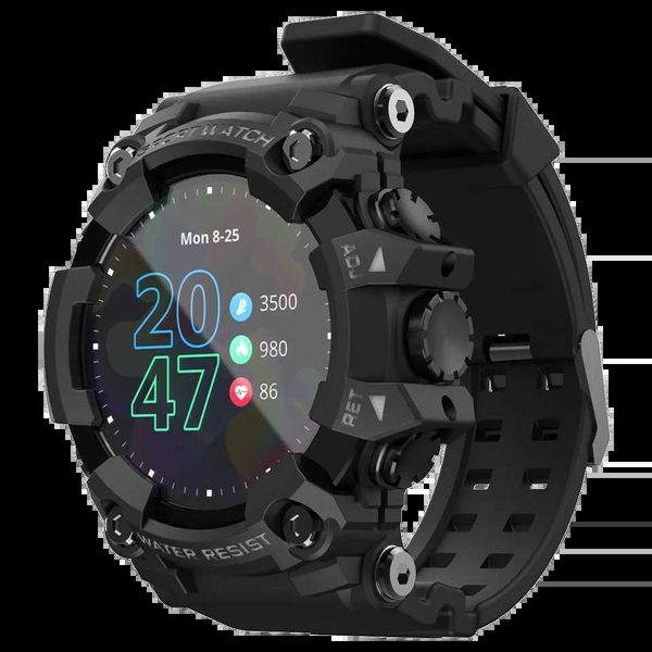 2021 ATTACK Fl Touch Sn Fitness Tracker Smart Watch Men Rate Monitor Blood Pressure Smartwatch For Android ios Z241225