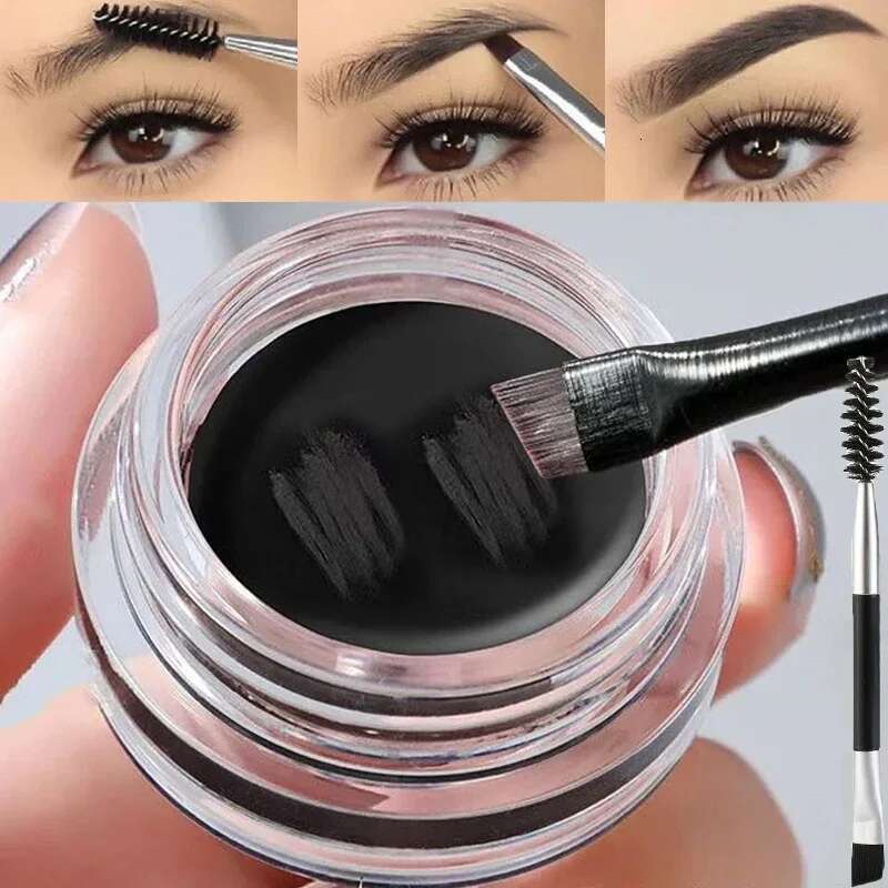 Matte Brown Black Wild Cream 3D Natural Tint Eyebrow Enhancers Gel Wax Waterproof Lasting Eye Makeup Cosmetic Tools X250712