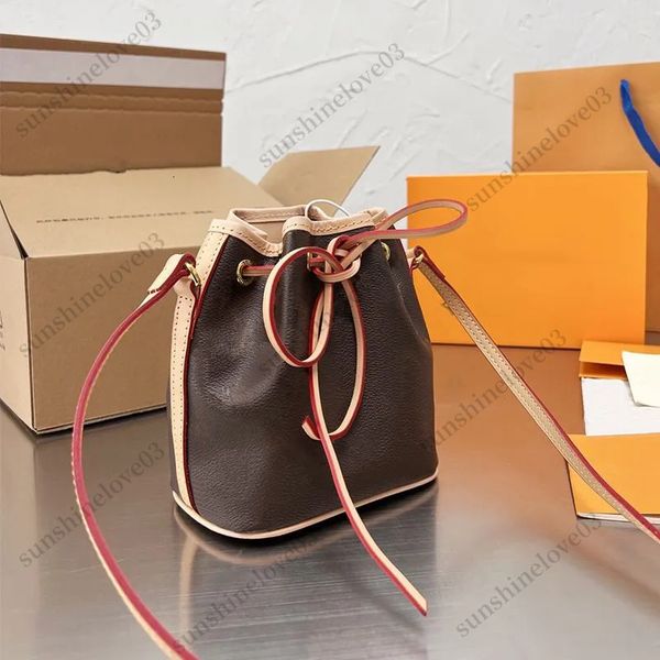 Luxury Designer Evening Tote Leather Shoulder Crossbody Bags Handbags Mini Bucket Bag Women Purse Wallet