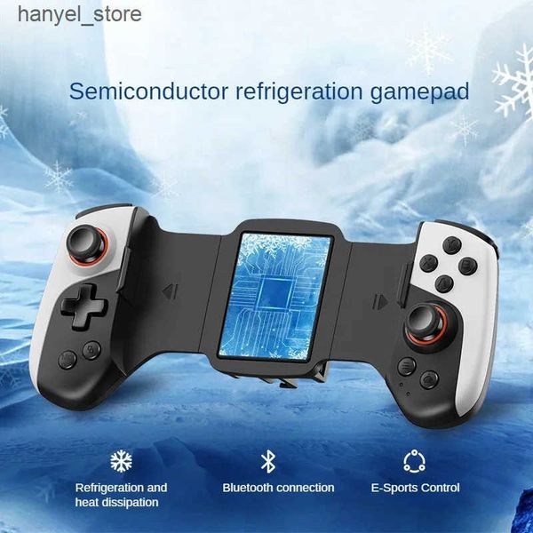 Game Controllers Joysticks JK02 Telescopic Gamepad Semiconductor Radiator Cooler Handle For IOS-Switch-Android Phone L240910 L0911