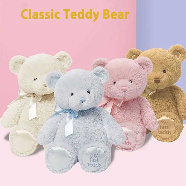 Plush Dolls 38cm Creative Colorful Teddy Bear TEDDY STORY With The Same Plush Animal Plush Toy For Friends And Christmas Gifts To ChildrenY2