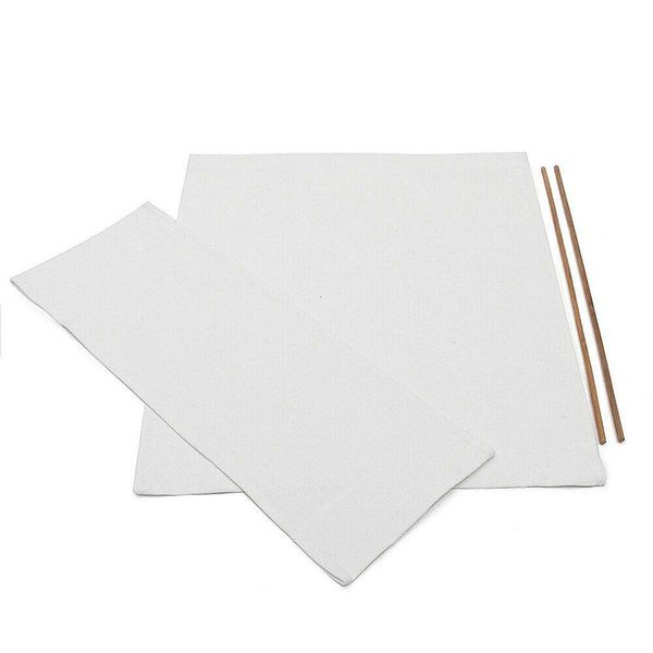 2Pcs Washable Chair Seat Covers Kit Polyester Cloth Director Chair Seat Replacement Canvas Cover Furniture Tool
