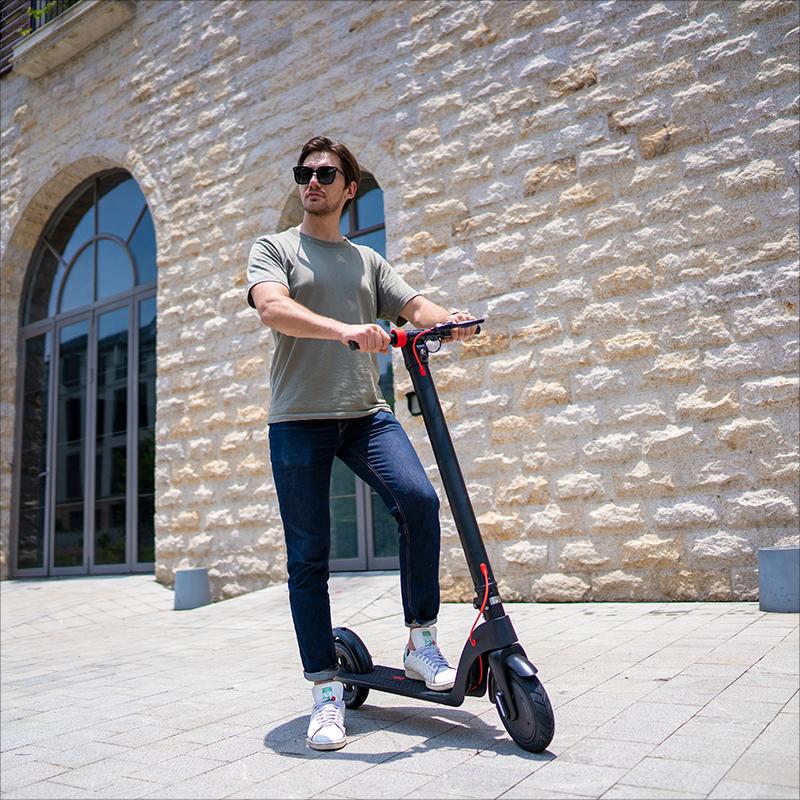 Electric Bicycle X7 black portable foldable scooter adult two-wheeled lithium battery aluminum-magnesium alloy material