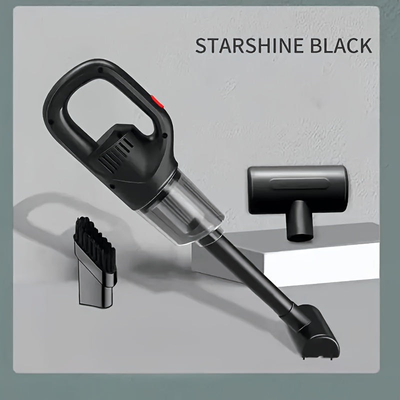 TEMU 1 Rechargeable Cordless Handheld Vacuum Cleaner - Suction, Lightweight & Portable With Multiple Attachments, Wireless Design For Cleaning, Home