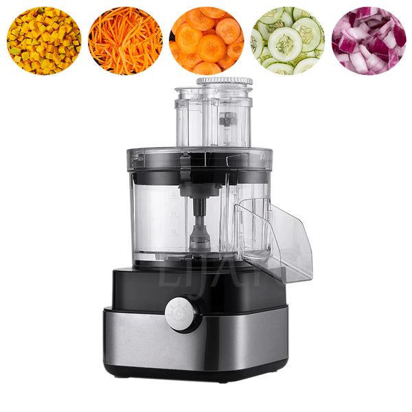 Electric Vegetable Cutter Multifunctional Fully Automatic Dicer Shredder Vegetable Carrot Potato Slicer Processador De Alimentos