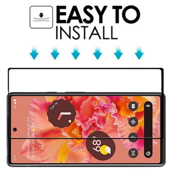 For Google Pixel 7 7Pro 5G 3D Ultra-Thin Tempered Glass Screen Protector Hard Glass for Google Pixel 6a 6Pro 4A 3 3XL Glass Film