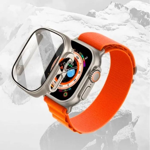 Smartwatch For Apple watch Ultra Series 8 49mm iWatch marine strap smart watch sport watch wireless charging strap box Protective cover
