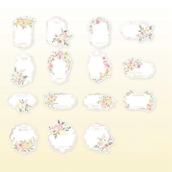 30 note autocollante pour scrapbooking.