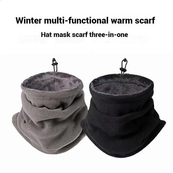 Outdoor Winter Bandana Neck Warmer Mask for Man Ski Neck Gaiter Ski Tube Scarf Half Face Mask Face Cover Cold-proof Collar 241230