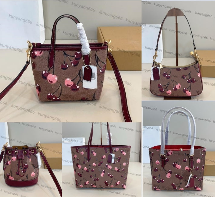 Cherry bag shoulder Bag Swinger Women designer Cross Body fashion bag Purse leather Bags Top Quality Flap Bags Tote Bagss