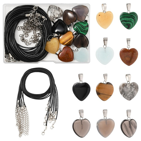 Kit de fabricación de joyas con collares de diy