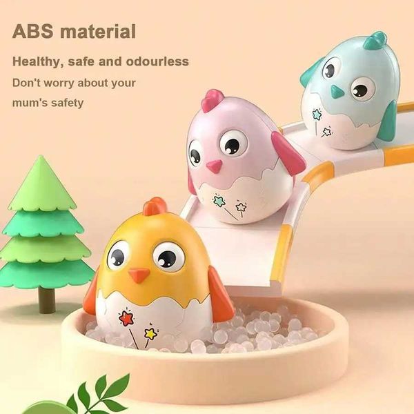 Educational toy round chicken drum clock used to cultivate infants emotional visual and intellectual development as a childrens toy W240827