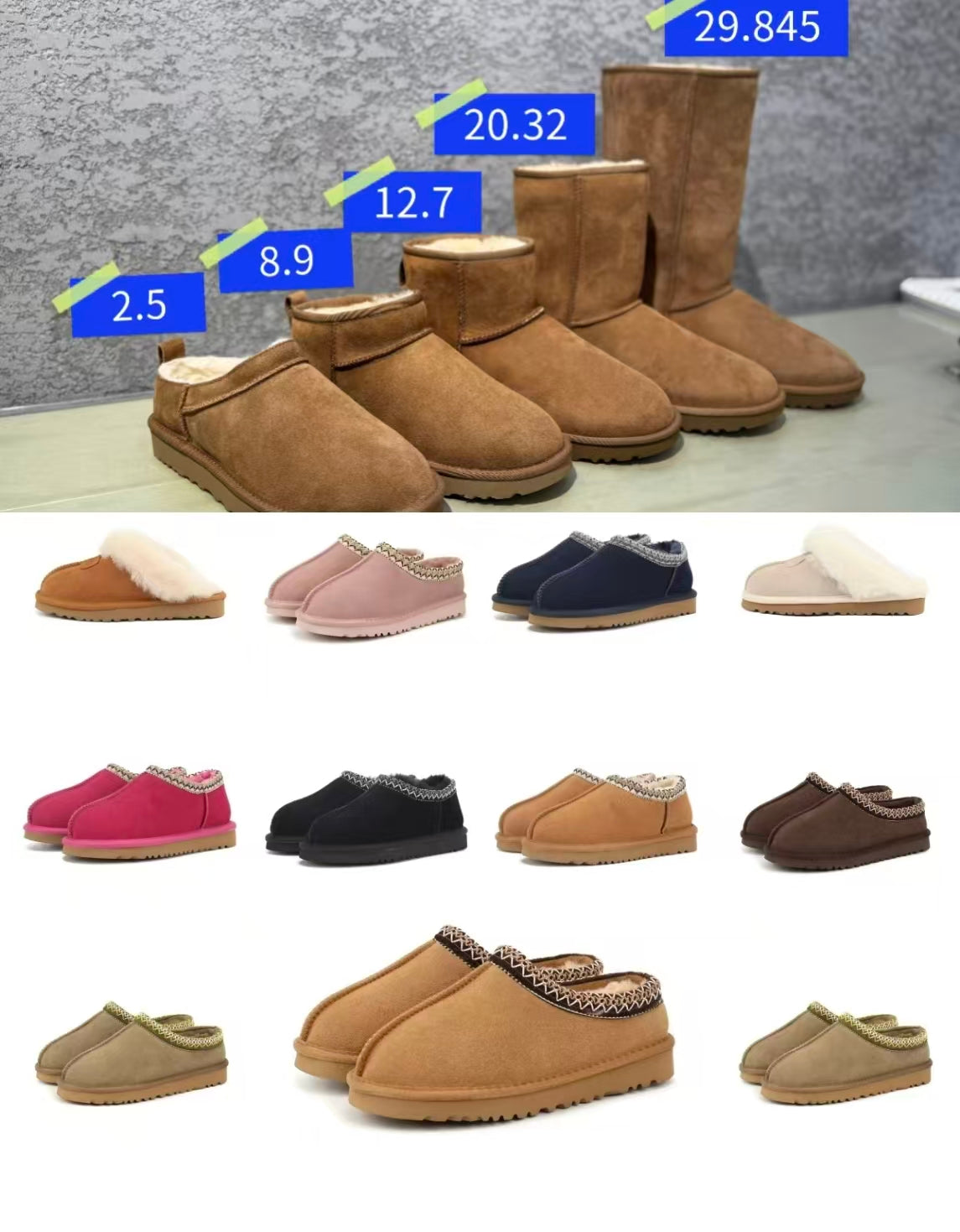 uggsplatform uggssneaker uggsplatform designer boots womens platform booties winter boot Tasman Slippers Tazz boot Sand Fur Sheepskin snow warm Bowt