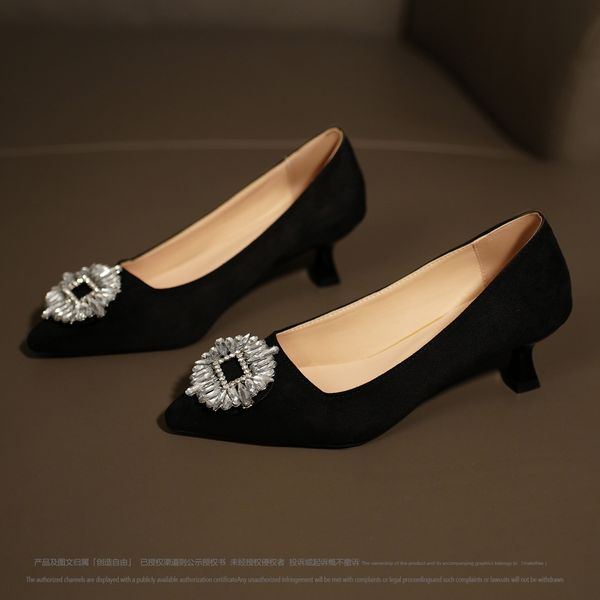 A253 high-heeled pointed thin single order shoes wedding shoes for women, Xiuhe wedding dress, two pairs of bridesmaid shoes