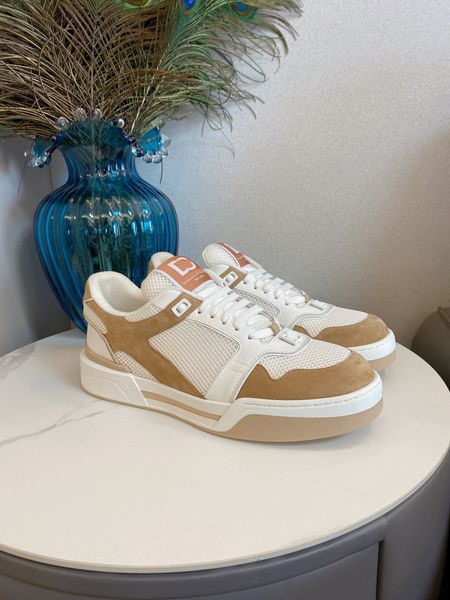 Luxury Designers Casual Shoe Low Heel Mens Sneakers Mesh Sheepskin Chaussures Espadrilles Men Socks Male Shoes Knitting Silk Rubber Soles La