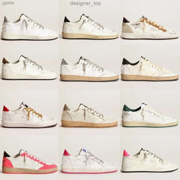 Italy Brand golden&nbsp;goosed Sneakers Star 2023 Python Shoe High Glitter Top Designer Ball Shoes HotPink Women Sneakers Men Star Sneaker C
