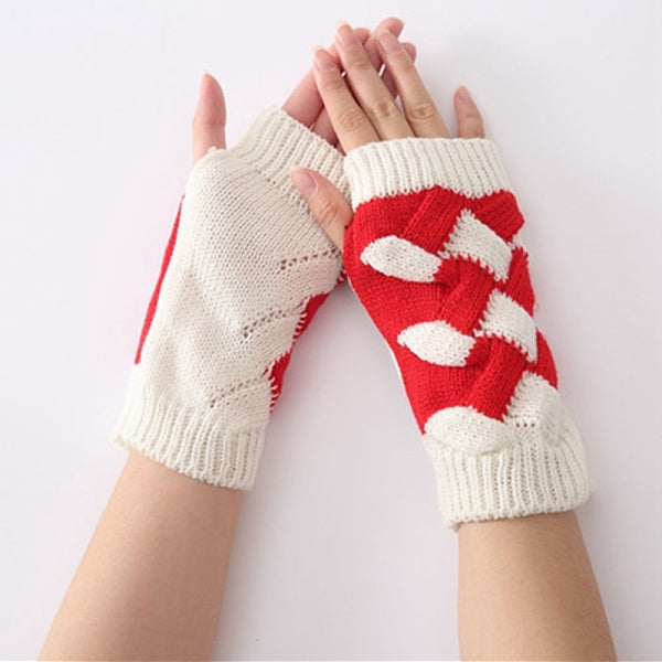 Polyacrylonitrile Fiber Yarn Knitting Fingerless Gloves