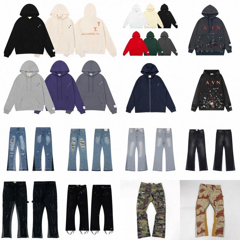 men pants cargos Demon Designer men jeans Trousers Street wear Hip Hop Printed pant Military Retro Multi pockets Straight Loose Couple Trouser