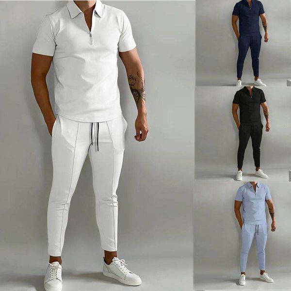 Summer Men Slim Fit Trend Trend Youth Leisure Sports