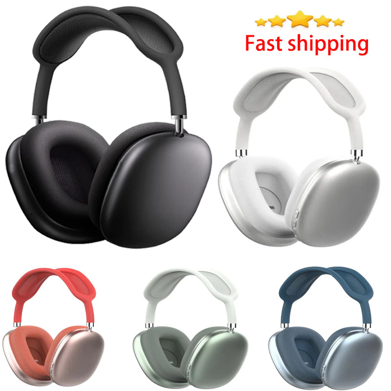 Headphones Cell Phone Earphones Wireless Earphones Bluetooth max Headphones Stereo HIFI Super Bass Headset Chip HD B1 earbuds Magnetic leather case