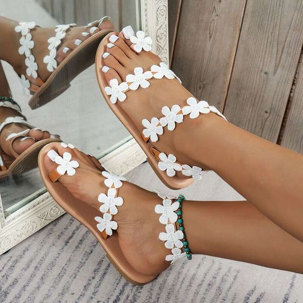 Summer New Bohemian Beach Women&#039;s Shoes Large Sandals