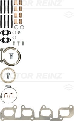 Mounting Kit, charger REINZ 04-10312-01
