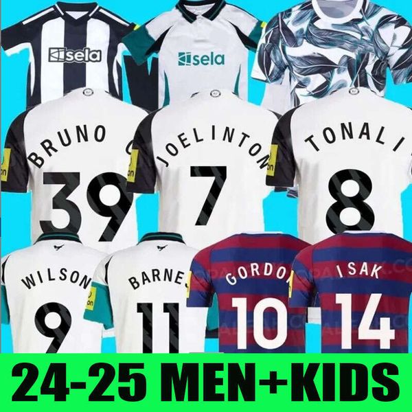 24 25 Soccer Jerseys NUFC Newcast UnITeDS 2024 2025 Home Away Third Men Football Shirts Kids Kits designer t shirt