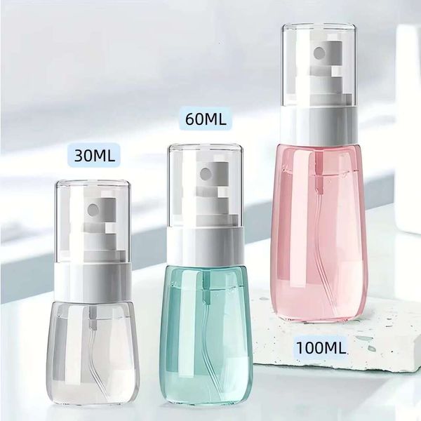 2Pcs Refillable Spray Bottles 30-60-80Ml Alcohol Atomizer Mini Fine Mist Liquid Containers Skin Care Makeup Travel Accessorie