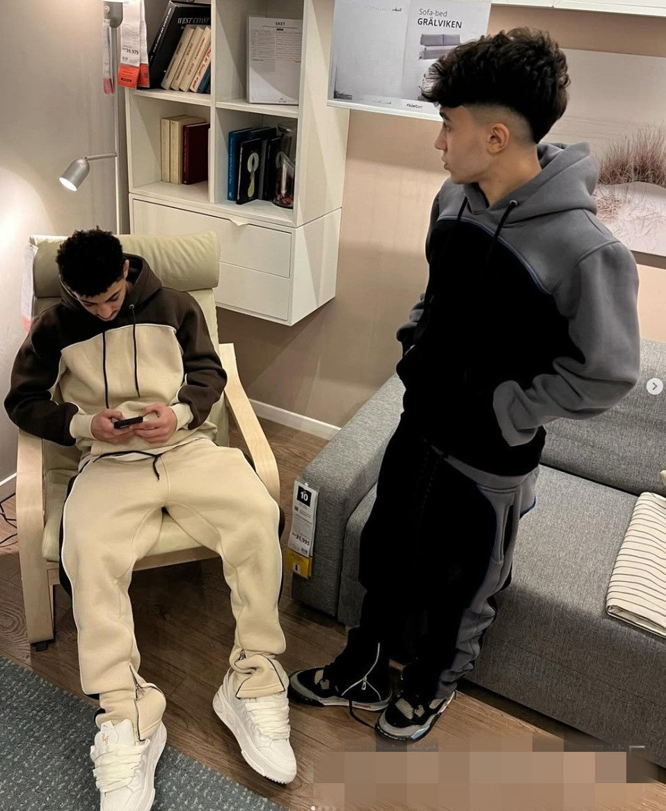 Men&#039;s Tracksuits designer hoodie Casual tracksuit Sportswear HoodieLoose Sporty Sweatshirt Pocket jacket Designer Sweatpants Loose Pants