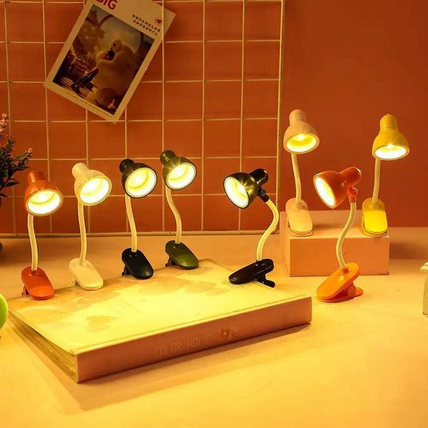 Mini Book Light Foldable LED Table Desk Book Reading Lamp for Home Room Computer Notebook Laptop Night Lights Eye ProtectionsKL240731