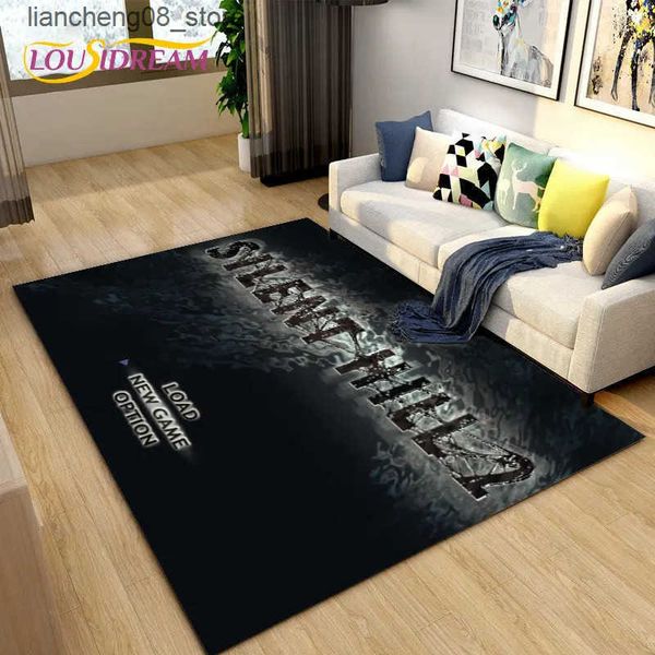 Carpets Silent Hill Horror Movie Game Gamer Area RugCarpet Rug for Living Room Bedroom Sofa Doormat Decoration Kids Non-slip Floor Mat L2409