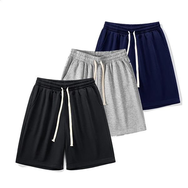 Surmas de corrida de verão para homens Casual Jogging Sport Short calça curta Casa sólida Casa -sólida Liew Dry Gym Sports 250108