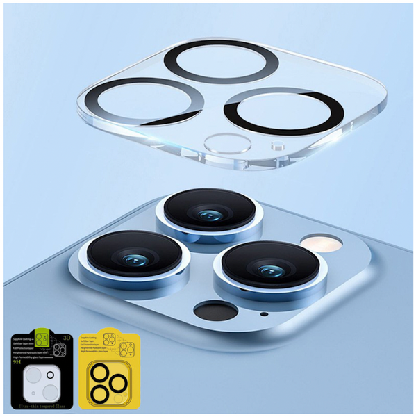 for iPhone 16 15 14 13 12 11 Pro Max Camera Lens Glass Screen Protector Without Retail Package