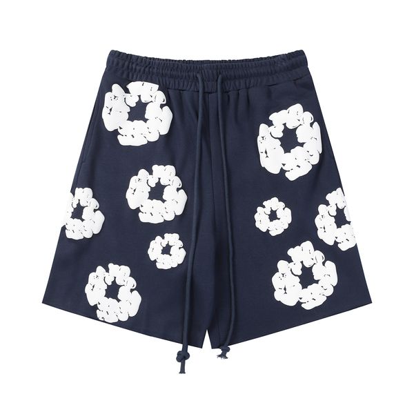 Denim Summer Shorts Shorts Rastrear Men Sports Casual Sports Terno de shorts de mangas curtas respiráveis Conjuntos de moda masculina Men