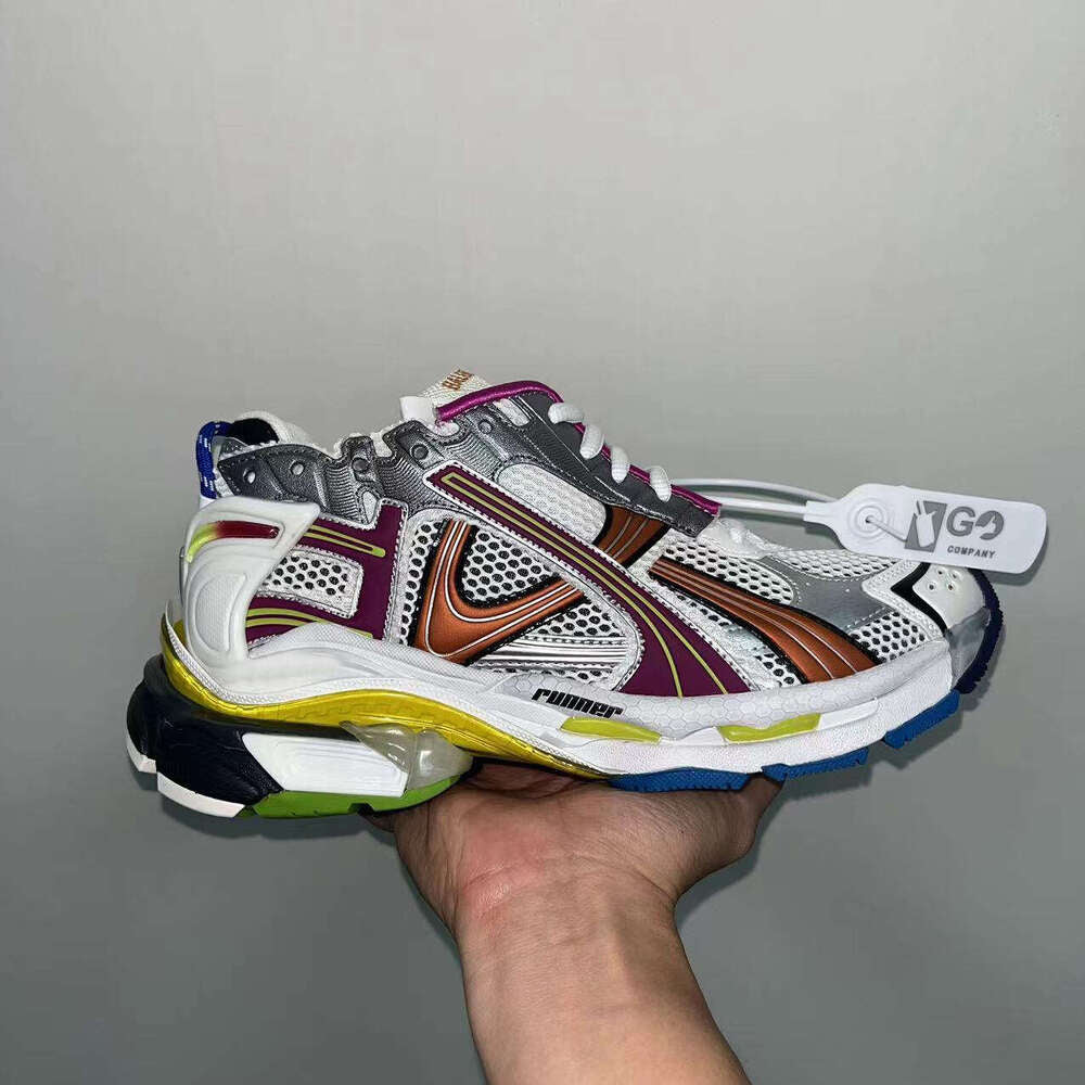 Defender Sneakers Designer Shoes 7.0 7.5 Summer 22 Women Men Tire Shoes Rubber Dad Chunky Sneaker Casual Fashion Mesh and Nylon Shoe 2332323