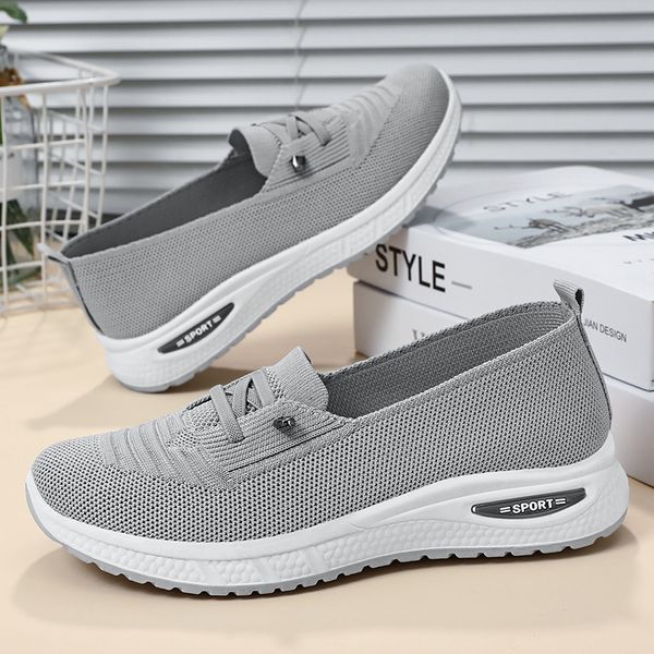 Sneakers 2024 Platform Women Knitting Casual Sport Ladies Outdoor Vulcanized atillas Mujer Running Shoes ac24
