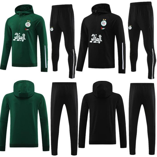 2023-2024 Algeria tracksuit MAHREZ soccer Jersey men kids 23-24 Algerie BOUNEDJAH Survetement maillot de foot FEGHOUL sportswear football tr