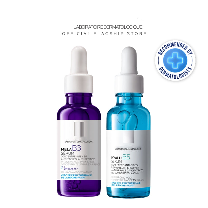 MELA B3 Hyalu B5 Face Serum Hydrating Hyaluronic Acid Essence Moisturizing Nutritious Skincare Original Products Skin Care 2 Pieces Set