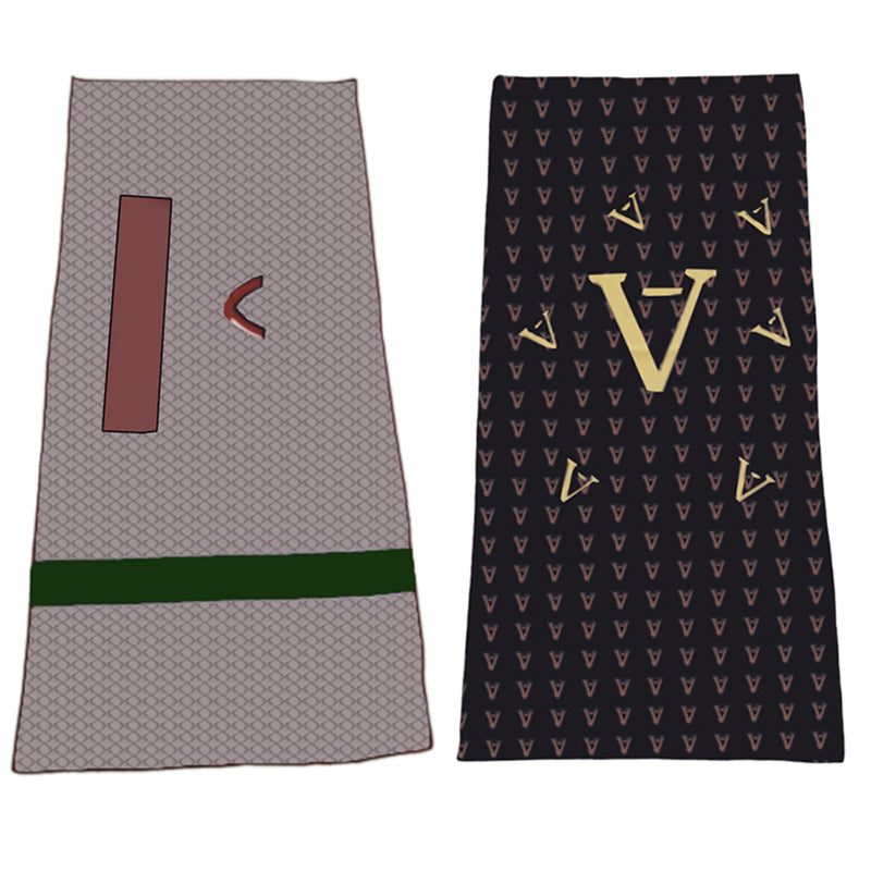 3D Printed Beach Towel INS Fashion Microfiber Spa Pool Bath Towels Summer Vintage Indoor Home Office Sofa Chair Thin Blankets 75 150cm