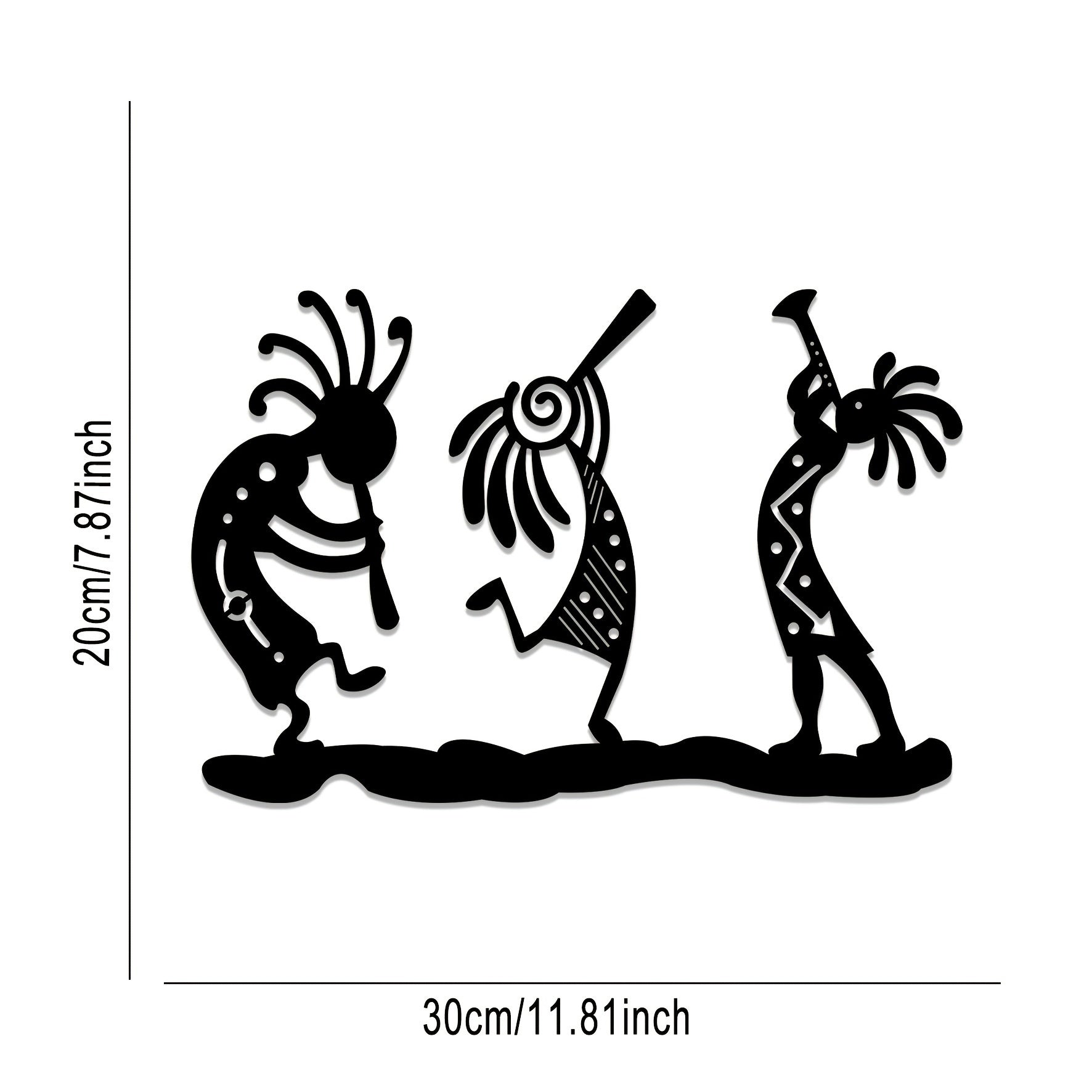 TEMU 1pc Metal Wall Art, Christmas Gift, Bohemian Wall Decor, Southwestern Wall Art For Home, Office, Living Room, Bedroom, Dining Room, Bar, Cafe -