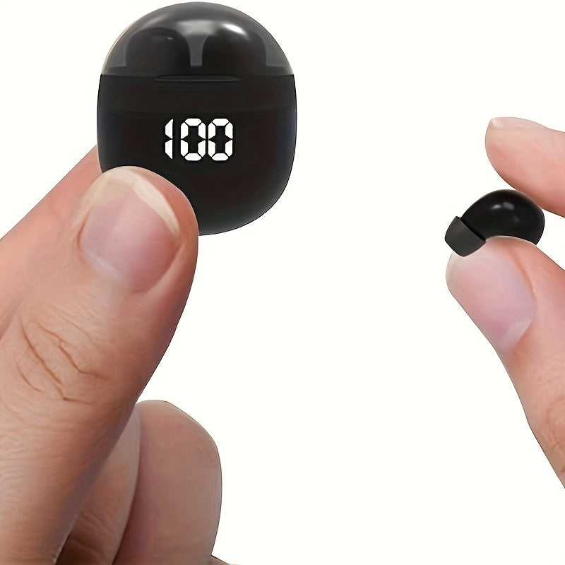 TEMU Invisible Mini Earbuds Wireless Low Profile Micro Smallest Tiny Discreet Hidden Earbuds For Work, Small Headphones, Invisible Sleep Wireless