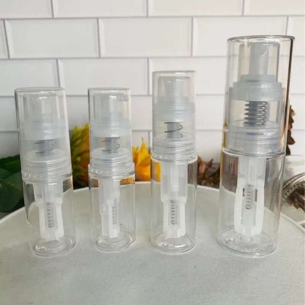10Pcs 18-25-35-50Ml Empty PET Spray Bottle Talcum Baby Kitchen Spice Nail Powder Cosmetic Container