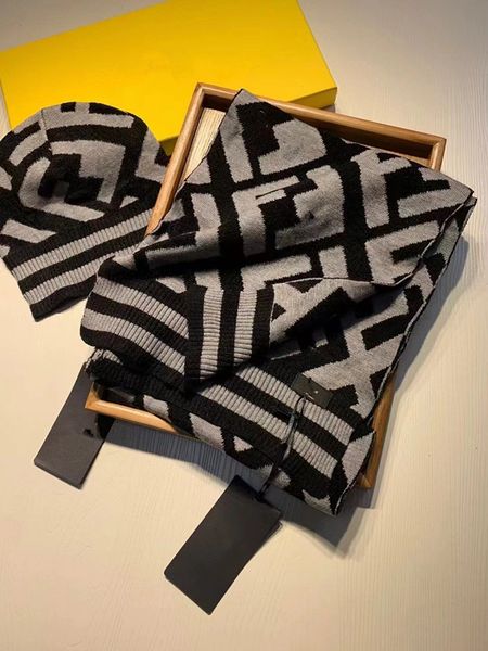 2024Stylish Women Cashmere Designer Scarf Full Letter Printed Scarves Soft Touch Warm Wraps With Tags Autumn Winter Long Shawls brown whitef