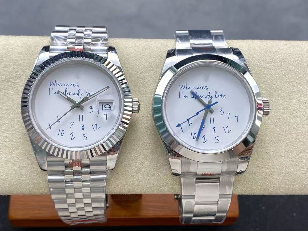 TOP factory luxury men&#039;s automatic luxury watch &quot;who care I&#039;m afready pate&quot; size 41mm 3131-3235- Pearl 2813 movement 904L fine s