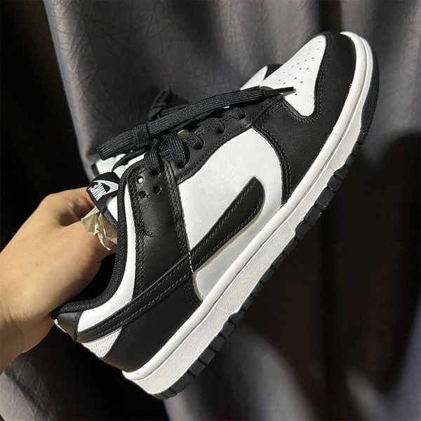 (Not Boxing Robes) Sales High Quality Low White Black Outdoor Sneakers Large Size Grey Fog University Blue Men Women No Box 36-45